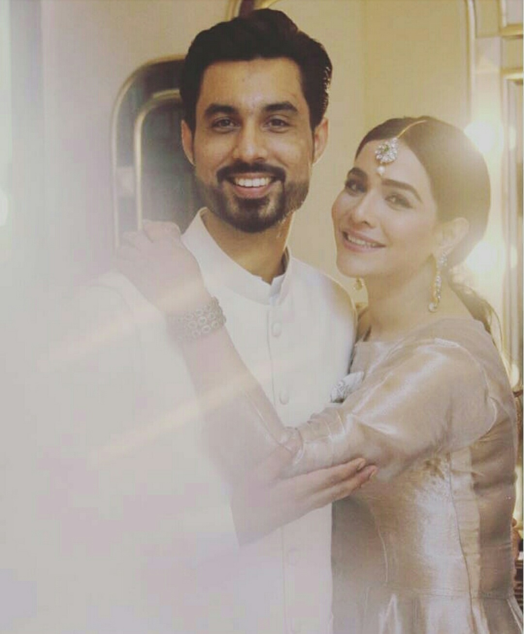 Humaima Malick with Sohail Haider